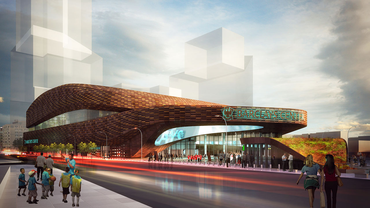 SHoP Architects' Barclays Center rendering
